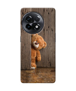 Teddy wooden OnePlus 11R Back Cover