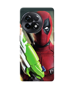 Deadpool funny gun OnePlus 11R Back Cover