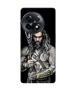 Aquaman trident black OnePlus 11R Back Cover