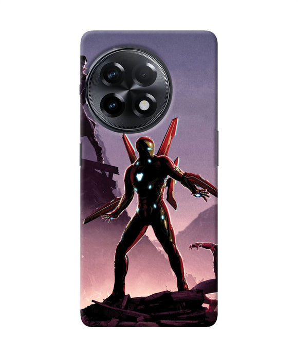 Ironman on planet OnePlus 11R Back Cover