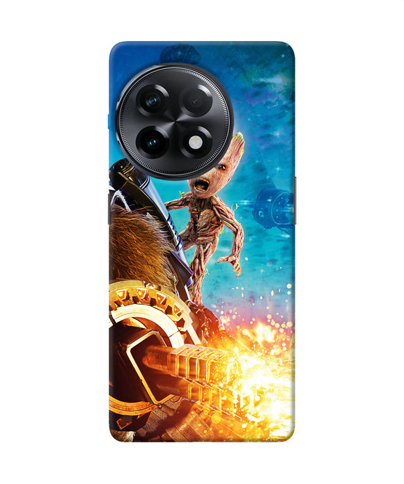 Groot angry OnePlus 11R Back Cover