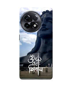 Adiyogi statue OnePlus 11R Back Cover