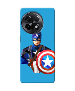 Captain america character OnePlus 11R Back Cover