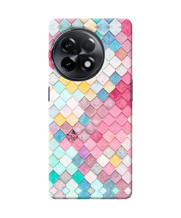 Colorful fish skin OnePlus 11R Back Cover