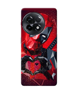 Deadpool love OnePlus 11R Back Cover