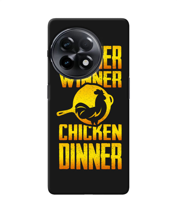 Pubg chicken dinner OnePlus 11R Back Cover