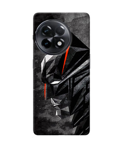 Batman black side face OnePlus 11R Back Cover