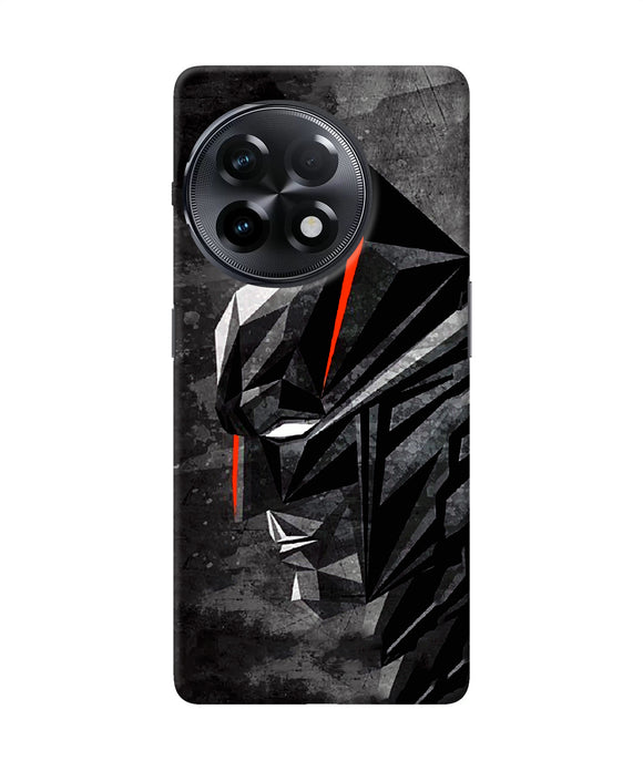 Batman black side face OnePlus 11R Back Cover