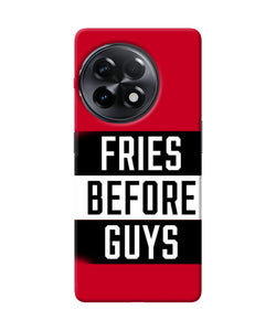 Fries before guys quote OnePlus 11R Back Cover