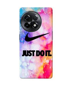 Just do it colors OnePlus 11R Back Cover