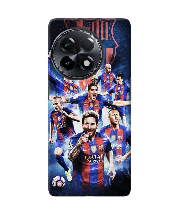 Messi FCB team OnePlus 11R Back Cover