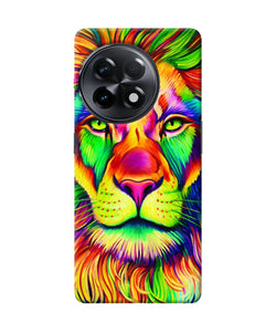 Lion color poster OnePlus 11R Back Cover