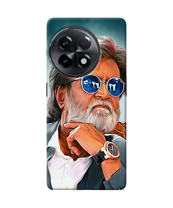 Rajnikant painting OnePlus 11R Back Cover