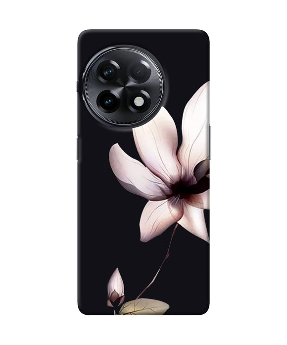 Flower white OnePlus 11R Back Cover