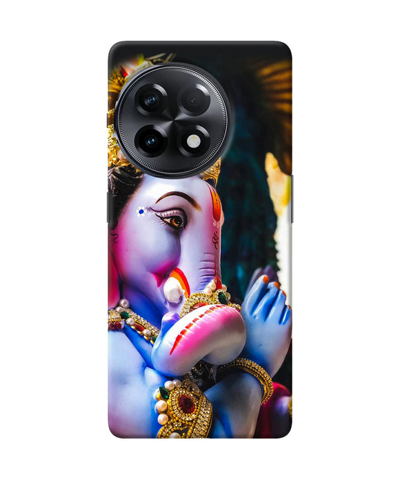 Lord ganesh statue OnePlus 11R Back Cover