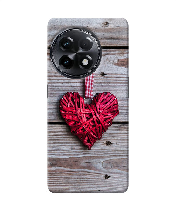 Lace heart OnePlus 11R Back Cover