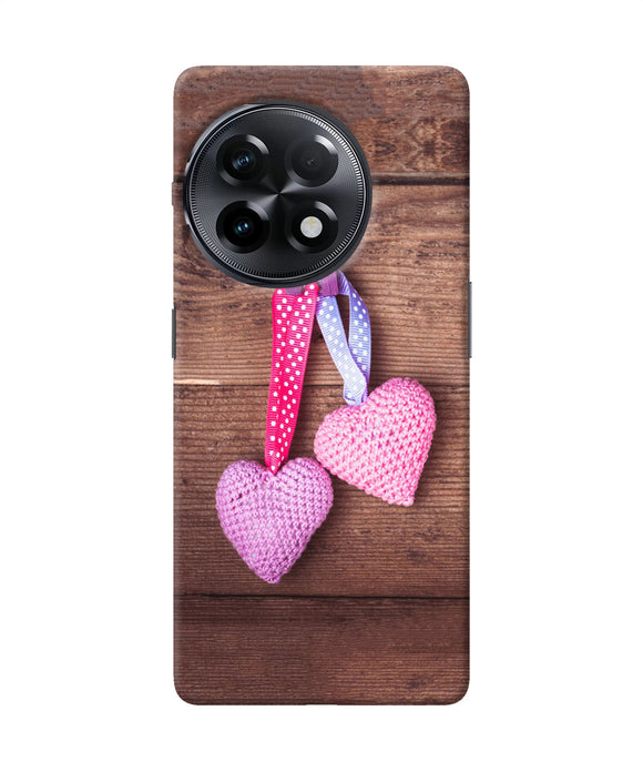 Two gift hearts OnePlus 11R Back Cover