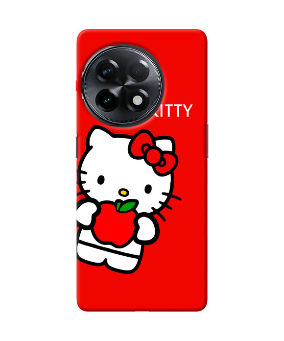 Hello kitty red OnePlus 11R Back Cover