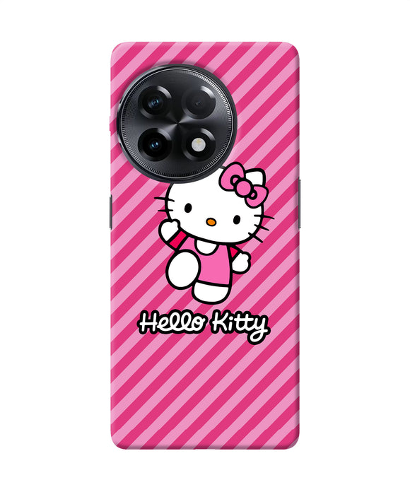 Hello kitty pink OnePlus 11R Back Cover