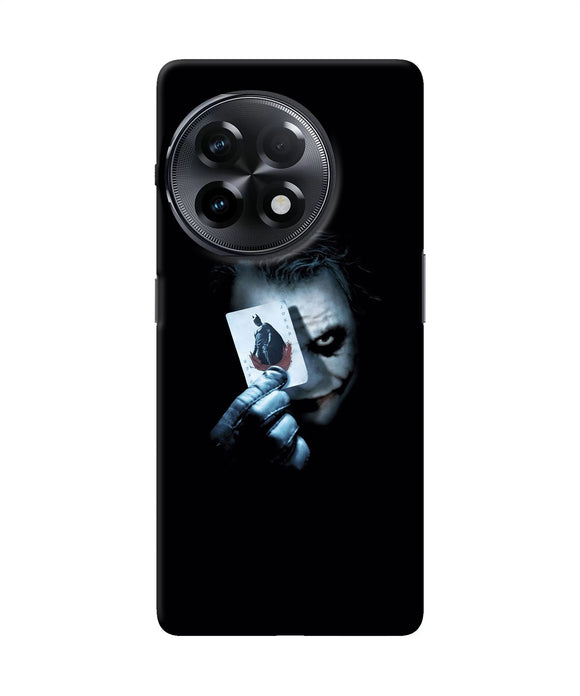 Joker dark knight card OnePlus 11R Back Cover