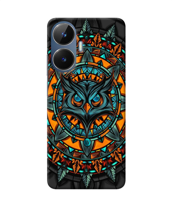 Angry Owl Art Realme C55/N55 Back Cover