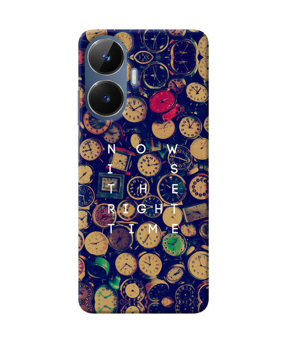 Now is the Right Time Quote Realme C55/N55 Back Cover
