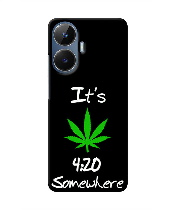 Weed Quote Realme C55/N55 Real 4D Back Cover