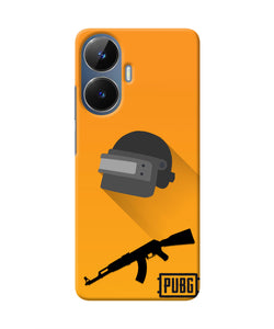 PUBG Helmet and Gun Realme C55/N55 Real 4D Back Cover