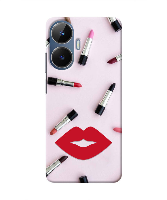 Lips Lipstick Shades Realme C55/N55 Real 4D Back Cover