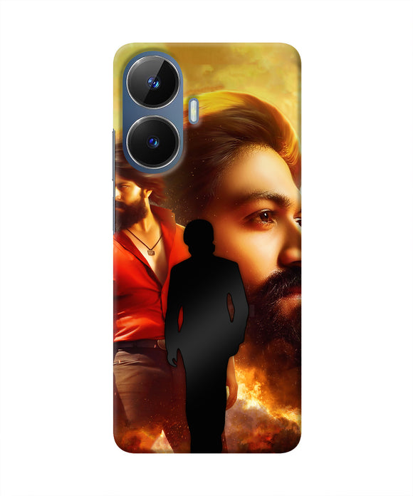 Rocky Bhai Walk Realme C55/N55 Real 4D Back Cover