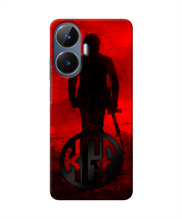 Rocky Bhai K G F Chapter 2 Logo Realme C55/N55 Real 4D Back Cover