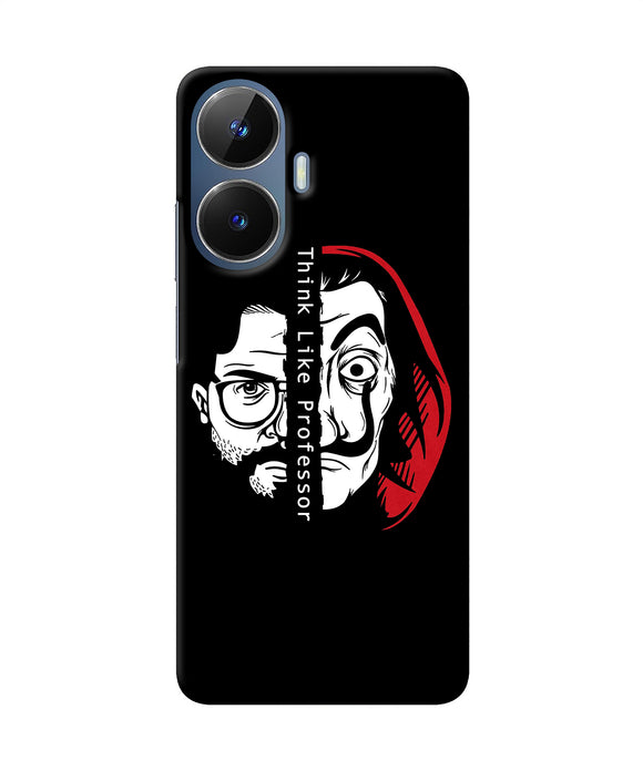 Money Heist Think Like Professor Realme C55/N55 Back Cover