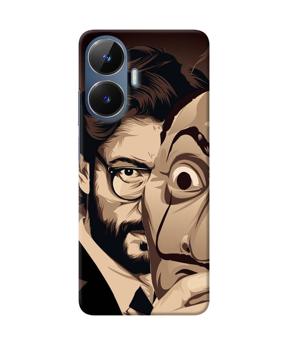 Money Heist Professor Art Realme C55/N55 Back Cover