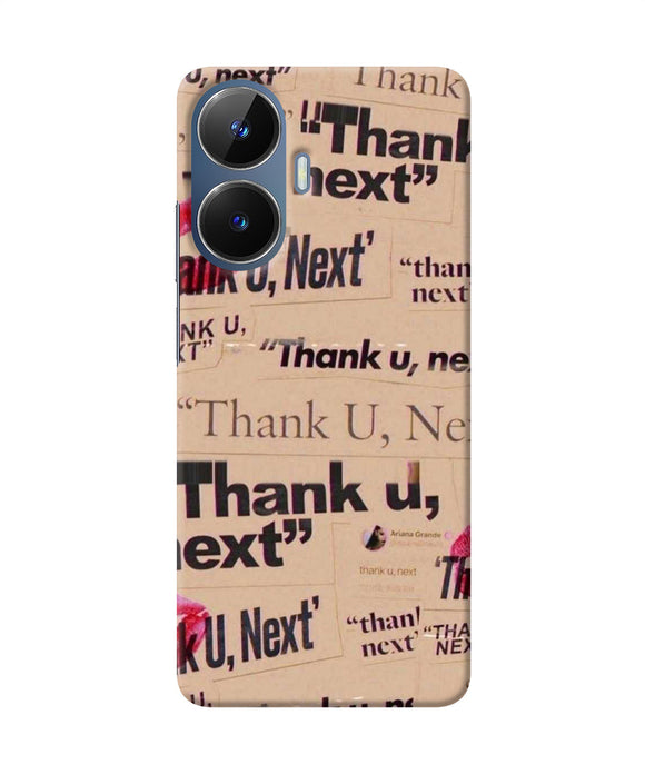 Thank you next Realme C55/N55 Back Cover
