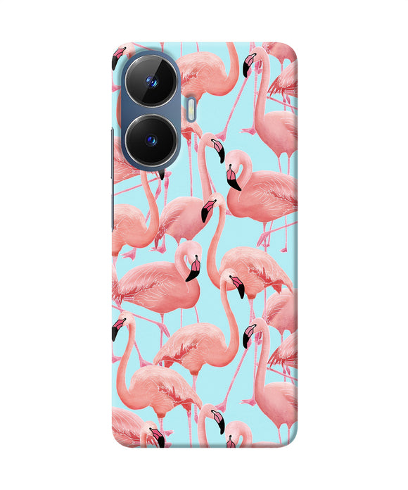Abstract sheer bird print Realme C55/N55 Back Cover