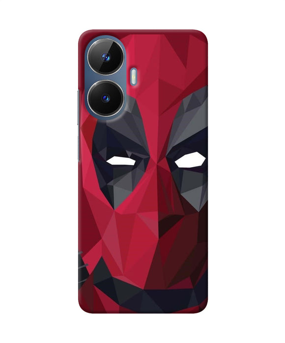 Abstract deadpool mask Realme C55/N55 Back Cover
