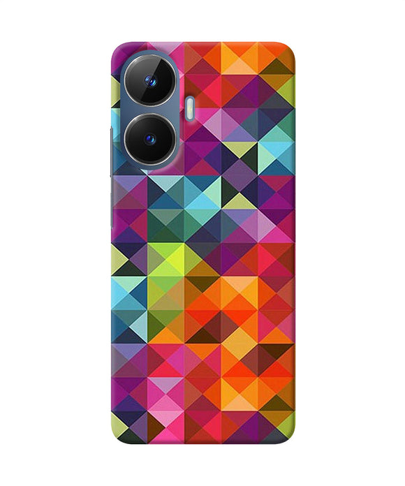 Abstract triangle pattern Realme C55/N55 Back Cover