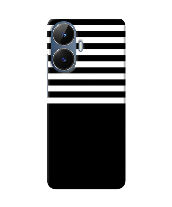 Black and white print Realme C55/N55 Back Cover
