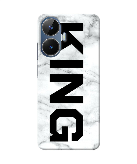 King marble text Realme C55/N55 Back Cover