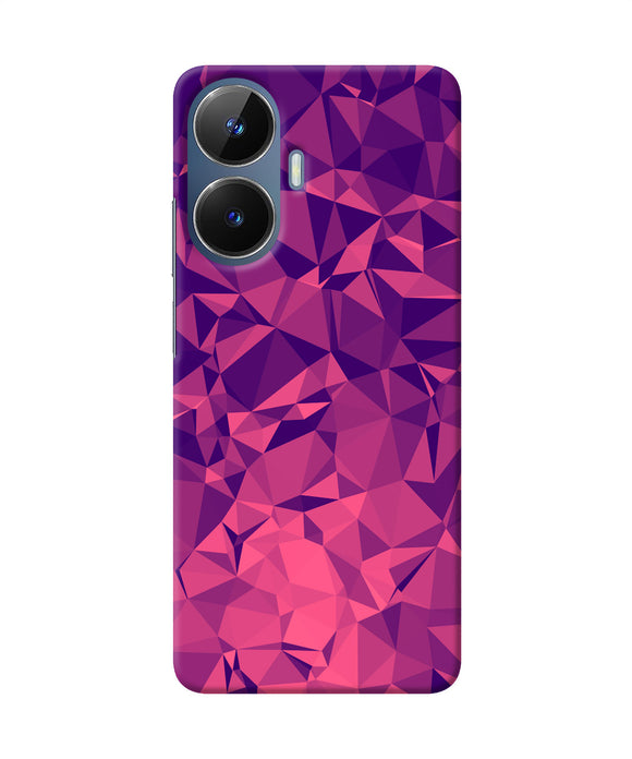 Abstract red blue shine Realme C55/N55 Back Cover