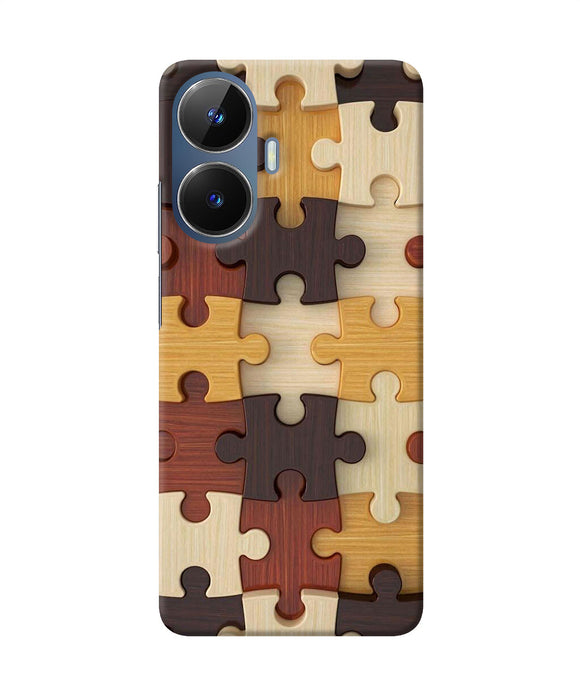 Wooden puzzle Realme C55/N55 Back Cover