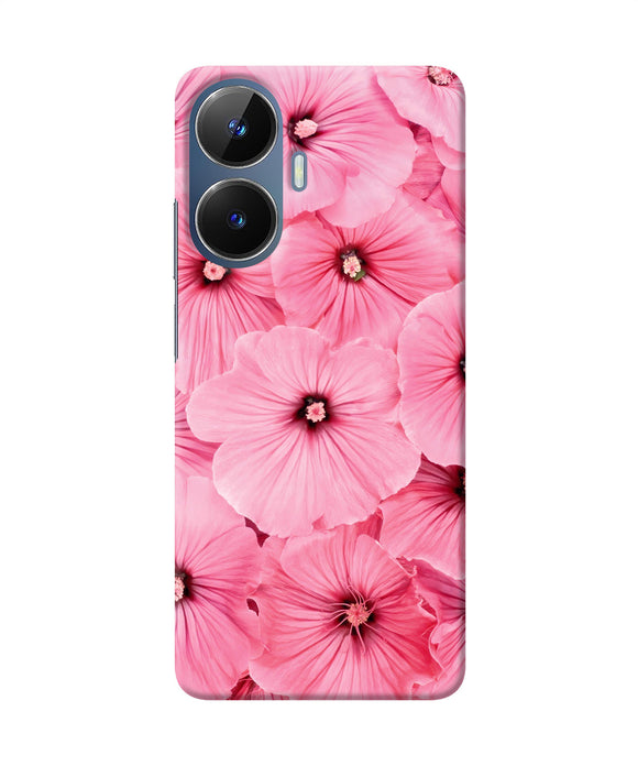Pink flowers Realme C55/N55 Back Cover
