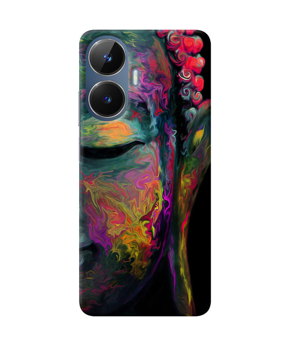 Buddha face painting Realme C55/N55 Back Cover