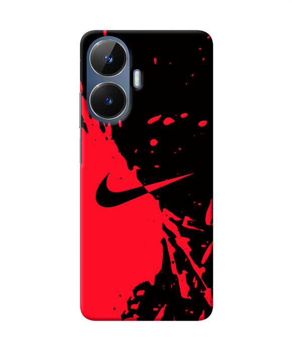 Nike red black poster Realme C55/N55 Back Cover