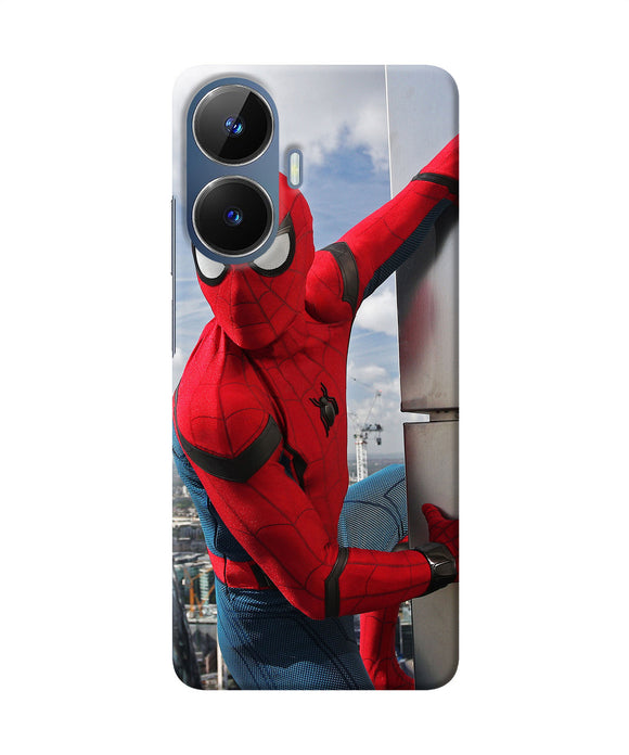 Spiderman on the wall Realme C55/N55 Back Cover
