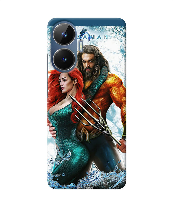 Aquaman couple water Realme C55/N55 Back Cover