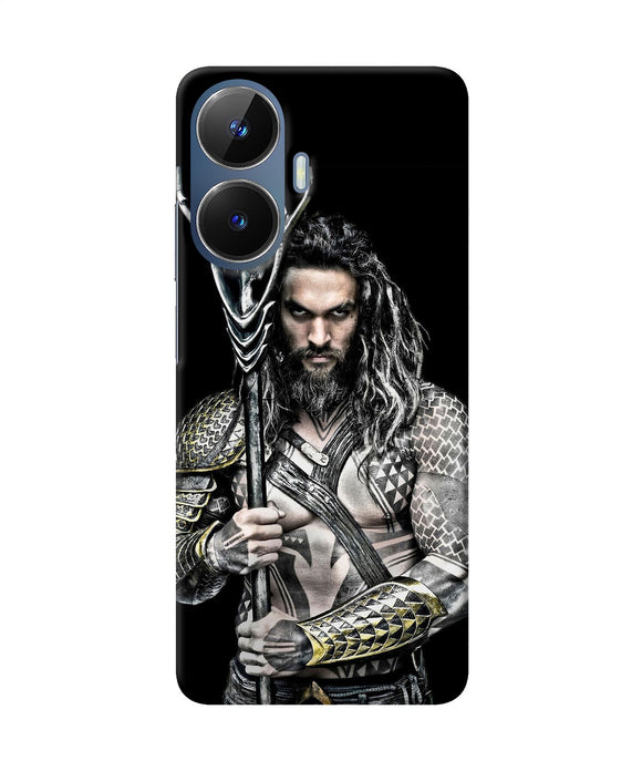 Aquaman trident black Realme C55/N55 Back Cover