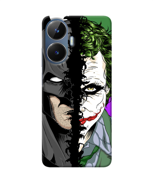 Batman vs joker half face Realme C55/N55 Back Cover