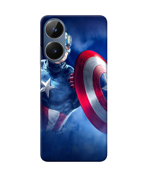 Captain america on sky Realme C55/N55 Back Cover