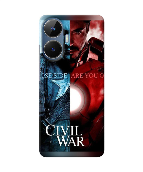 Civil war Realme C55/N55 Back Cover